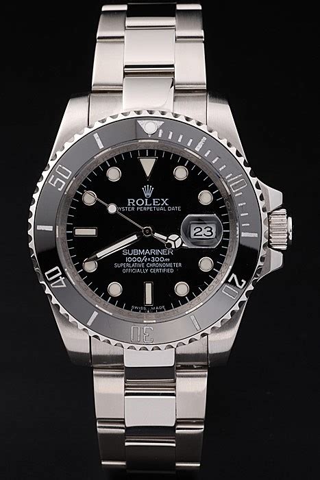 rolex submariner black ceramic tachymeter black dial en58689|rolex submariner black dial.